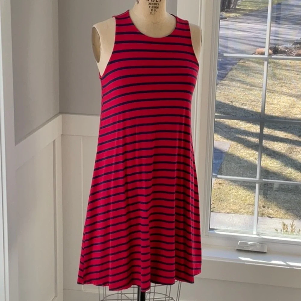 Striped Jersey Dress - Picture 1 of 4